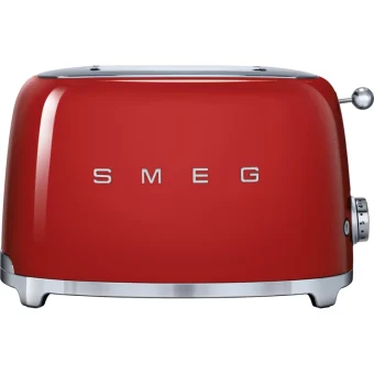 Smeg Φρυγανιέρα 2 Θέσεων 950W Κόκκινη TSF01RDEU