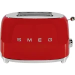 Smeg Φρυγανιέρα 2 Θέσεων 950W Κόκκινη TSF01RDEU - Image 2