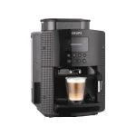 Krups Αυτόματη Μηχανή Espresso 1450W Πίεσης 15bar για Cappuccino με Μύλο Άλεσης Μαύρη EA8150 - Image 2