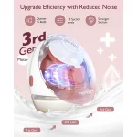 Momcozy Ηλεκτρικό Μονό Θήλαστρο Κόκκινο BP238-NR70BA-A - Image 6