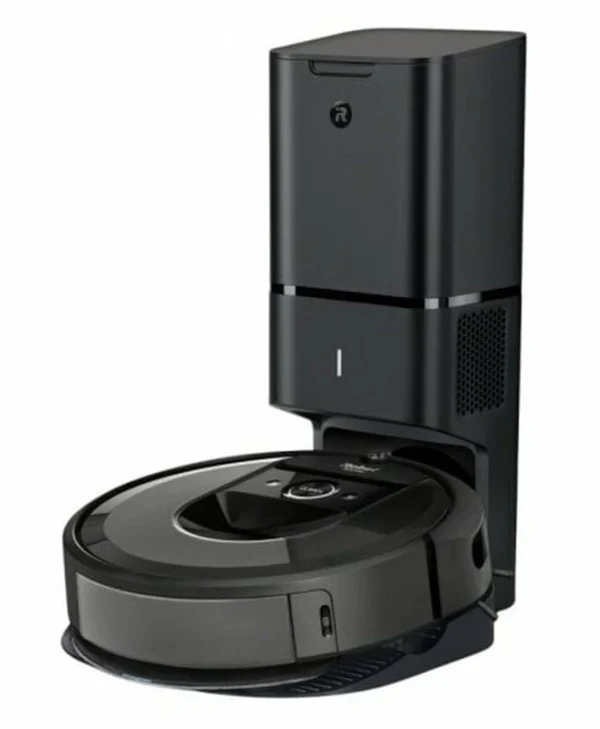iRobot Roomba Combo I8+ Σκούπα Ρομπότ για Σκούπισμα & Σφουγγάρισμα με Χαρτογράφηση και Wi-Fi Μαύρη I857840