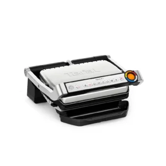 Tefal Optigrill Upgrade + Tong Sus Τοστιέρα Γκριλιέρα με Αποσπώμενες Πλάκες 2000W Inox 6444116