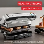 Tefal Optigrill Upgrade + Tong Sus Τοστιέρα Γκριλιέρα με Αποσπώμενες Πλάκες 2000W Inox 6444116 - Image 10