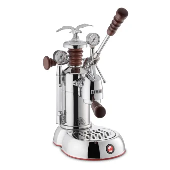 La Pavoni Esperto Abile Χειροκίνητη Μηχανή Espresso 950W Πίεσης 0.8bar Ασημί LPLESA01EU
