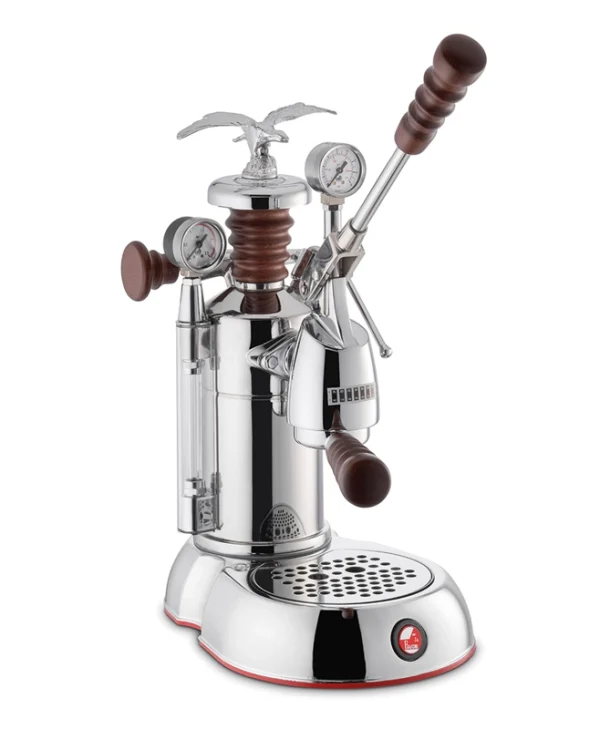 La Pavoni Esperto Abile Χειροκίνητη Μηχανή Espresso 950W Πίεσης 0.8bar Ασημί LPLESA01EU