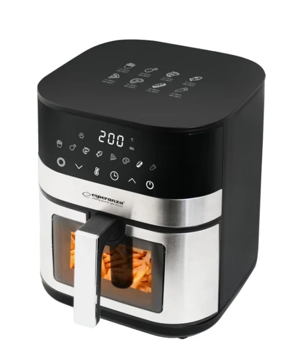 Esperanza Eka003 Air Fryer 5lt Μαύρο EKA003