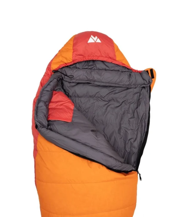 Sleeping Bag Μονό Orange 00000735-POMARAŃCZOWY-PRAWY