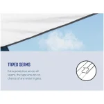 Outwell Cloud 3 Σκηνή Camping Igloo Πράσινη 4 Εποχών για 3 Άτομα 1280656 - Image 11
