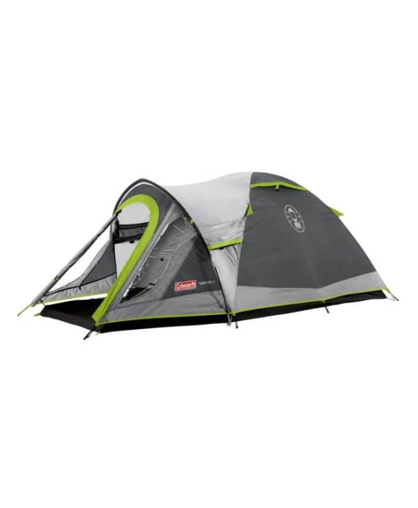 Coleman Darwin 2 Plus Σκηνή Camping Τούνελ Ορειβασίας Γκρι με Διπλό Πανί 4 Εποχών για 2 Άτομα Αδιάβροχη 3000mm 320x160x120εκ. 8097323
