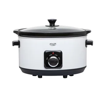 Adler Ηλεκτρική Γάστρα 290W με Χωρητικότητα 5.8lt Λευκή AD 6413w
