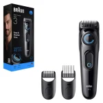 Braun Επαναφορτιζόμενη Κουρευτική Μηχανή Μαύρη BT3520 244978 - Image 3