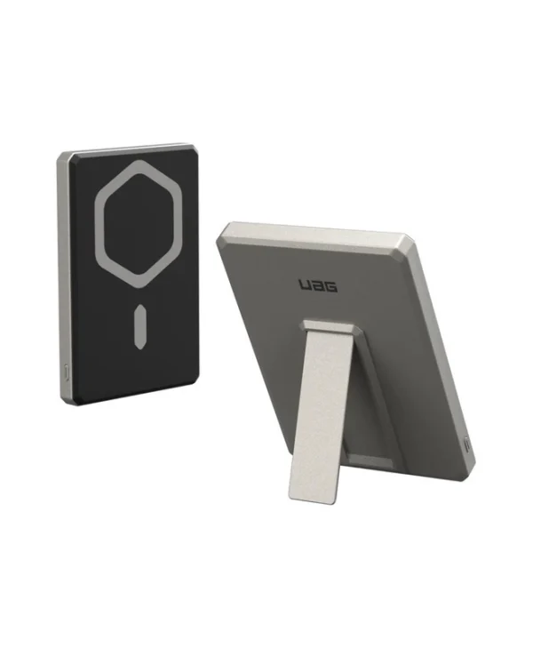 UAG Slim Magnetic Power Bank 5000mAh 20W με Θύρα USB-C Γκρι 9B4417113636