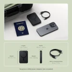 Satechi OntheGo Qi2 MagSafe Power Bank 10000mAh 15W Μαύρο ST-B10Q2SK - Image 6