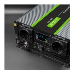 Qoltec Inverter Αυτοκινήτου Καθαρού Ημιτόνου 3000W για Μετατροπή 12V DC σε 230V AC με 1xUSB 51923 - Image 4