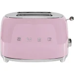 Smeg Φρυγανιέρα 2 Θέσεων 950W Ροζ TSF01PKEU - Image 2