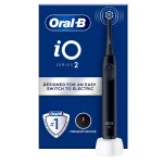 Oral-B Io 2 Ηλεκτρική Οδοντόβουρτσα με Αισθητήρα Πίεσης Μαύρη 8700216612272