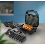 Philips Τοστιέρα με Αποσπώμενες Πλάκες για 2 Τοστ 750W Μαύρη HD2350/80 - Image 6