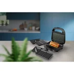 Philips Τοστιέρα με Αποσπώμενες Πλάκες για 2 Τοστ 750W Μαύρη HD2350/80 - Image 7