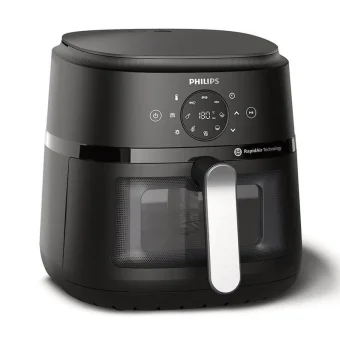 Philips 2000 Series Air Fryer 6.2lt Μαύρο NA231/00