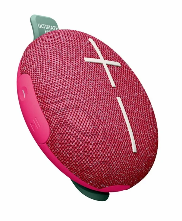 Ultimate Ears UE Miniroll Ηχείο Bluetooth με Διάρκεια Μπαταρίας έως 12 ώρες Ροζ 984-002035