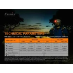 Fenix Επαναφορτιζόμενος Φακός Κεφαλής LED IP68 με Μέγιστη Φωτεινότητα 700lm HM50R V2 039-490 - Image 5