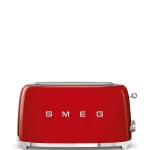 Smeg Φρυγανιέρα 2 Θέσεων 1500W Κόκκινη TSF02RDEU