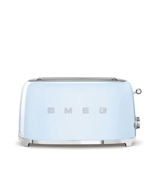 Smeg Φρυγανιέρα 2 Θέσεων 1500W Μπλε TSF02PBEU