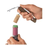 Wine Master Wood Ελβετικός Σουγιάς 130 Mm 6 Λειτουργίες Ξύλινο Σώμα Σκούρο 6064954 - Image 5