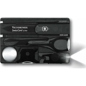 Victorinox Swisscard Lite Κάρτα Πολυεργαλείο Μαύρη Συνολικού Μήκους 8.8εκ. 0.73 33.T3