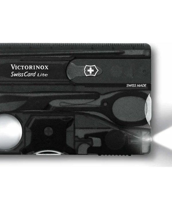 Victorinox Swisscard Lite Κάρτα Πολυεργαλείο Μαύρη Συνολικού Μήκους 8.8εκ. 0.73 33.T3