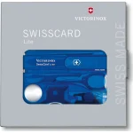 Victorinox Swisscard Lite Κάρτα Πολυεργαλείο Μπλε σε Θήκη V-0.73 22.T2 - Image 4