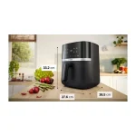 Bosch Air Fryer 6.1lt Μαύρο MAFS2462B - Image 5