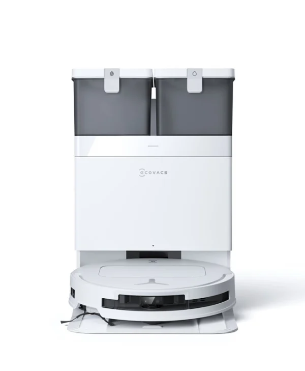 Ecovacs Deebot T50 Σκούπα Ρομπότ για Σκούπισμα & Σφουγγάρισμα με Wi-Fi Λευκή Deebot T50 Pro Omni