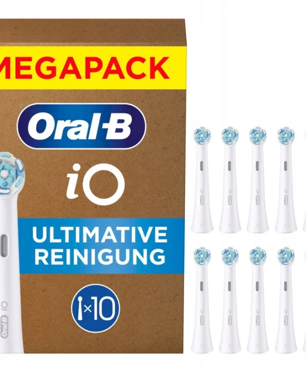 Oral-B iO Ultimate Clean Ανταλλακτικές Κεφαλές για Ηλεκτρική Οδοντόβουρτσα 10τμχ 8700216777063