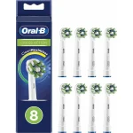 Oral-B CrossAction CleanMaximizer Ανταλλακτικές Κεφαλές για Ηλεκτρική Οδοντόβουρτσα XXL Pack 8τμχ 80711280