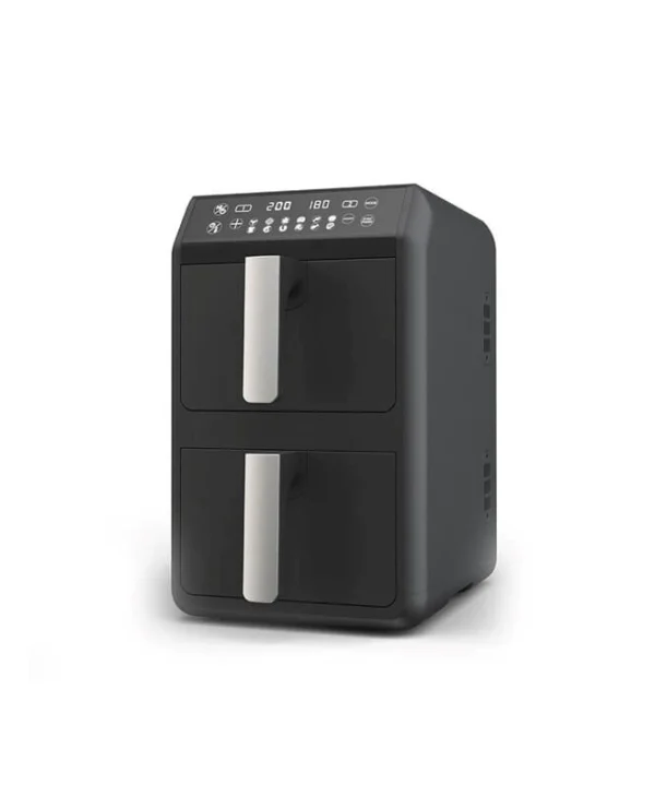 Maestro Air Fryer με Διπλό Αποσπώμενο Κάδο 10lt Μαύρο MR-761