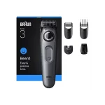 Braun Series 3 Επαναφορτιζόμενη Κουρευτική Μηχανή Γκρι BT3560 - Image 2