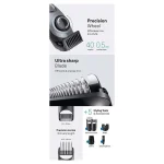 Braun Series 3 Επαναφορτιζόμενη Κουρευτική Μηχανή Γκρι BT3560 - Image 4