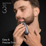 Braun Series 3 Επαναφορτιζόμενη Κουρευτική Μηχανή Γκρι BT3560 - Image 6