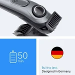 Braun Series 3 Επαναφορτιζόμενη Κουρευτική Μηχανή Γκρι BT3560 - Image 9