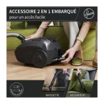 Hoover HE120PET 011 Ηλεκτρική Σκούπα 700W με Σακούλα 2.5lt Iron Grey 7809079 - Image 7