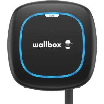 Wallbox Pulsar Max Επιτοίχιος Σταθμός Φόρτισης 11kW με Ενσωματωμένο Καλώδιο Type 2 PLP4-0-2-3-9-002