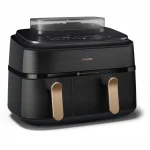 Philips Air Fryer με Διπλό Αποσπώμενο Κάδο 9lt Μαύρο NA552/00 - Image 2