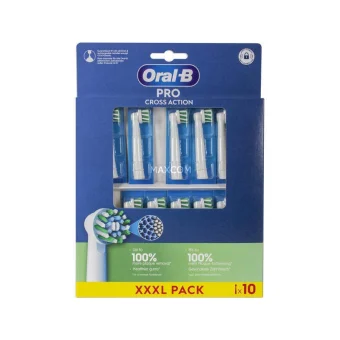 Oral-B Pro Cross Action Ανταλλακτικές Κεφαλές για Ηλεκτρική Οδοντόβουρτσα 10τμχ 8006540986943