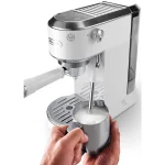 De'Longhi Dedica Duo Μηχανή Espresso 1450W Πίεσης 15bar Λευκή EC890.WI - Image 4