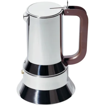Alessi Μπρίκι Espresso 6cups Inox Καφέ 9090/1