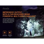 Fenix Επαναφορτιζόμενος Φακός LED IP68 με Μέγιστη Φωτεινότητα 10000lm LR35R FELR35R - Image 2