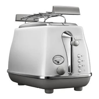 De'Longhi Icona Capitals Φρυγανιέρα 2 Θέσεων 900W Γκρι CTOC2103.W