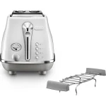 De'Longhi Icona Capitals Φρυγανιέρα 2 Θέσεων 900W Γκρι CTOC2103.W - Image 6