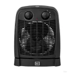 Emerio Αερόθερμο Δωματίου Δαπέδου Μαύρο 2000W FH-111910.2